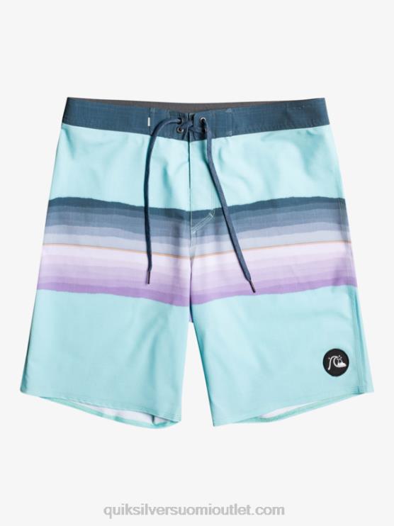 Quiksilver D6JJ1438 miehet enkelin sininen surfsilkkihartsisävy 19 boardshortsit