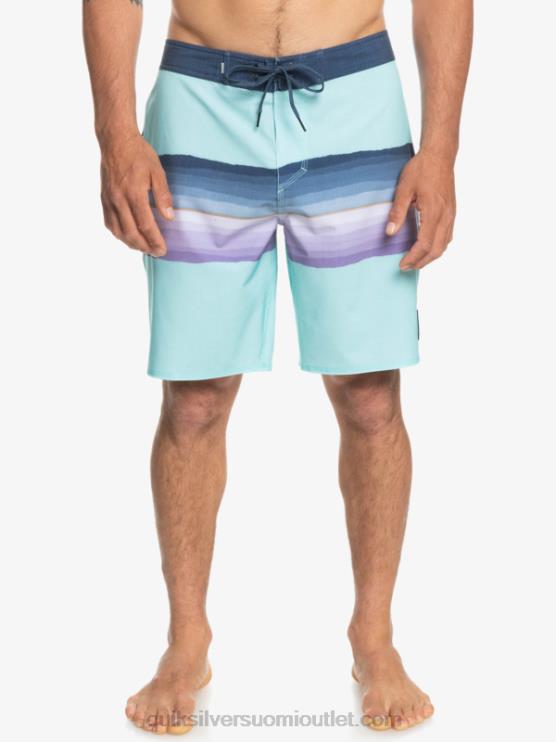 Quiksilver D6JJ1438 miehet enkelin sininen surfsilkkihartsisävy 19 boardshortsit