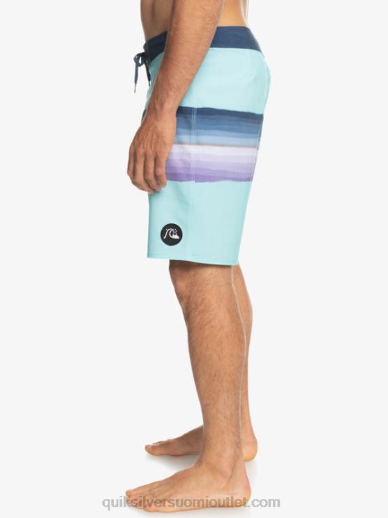Quiksilver D6JJ1438 miehet enkelin sininen surfsilkkihartsisävy 19 boardshortsit