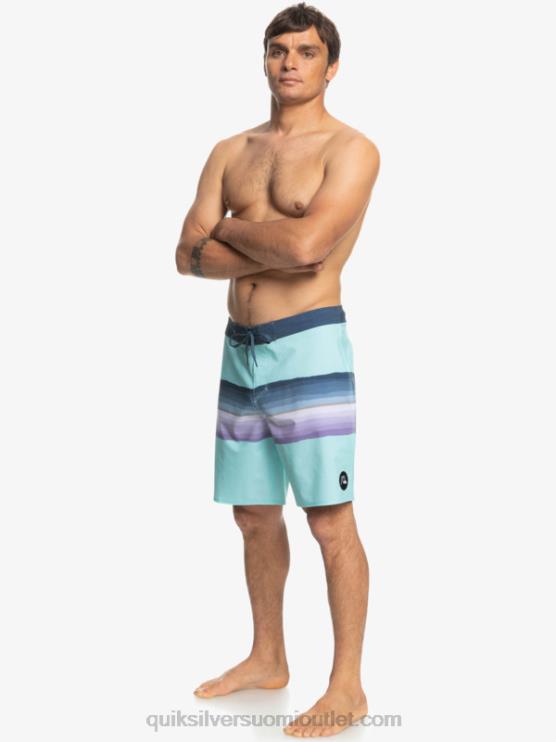 Quiksilver D6JJ1438 miehet enkelin sininen surfsilkkihartsisävy 19 boardshortsit