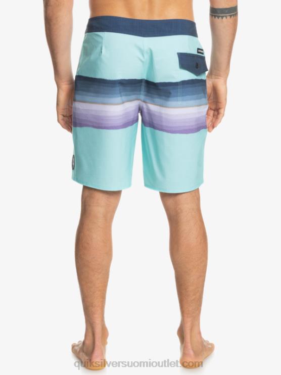Quiksilver D6JJ1438 miehet enkelin sininen surfsilkkihartsisävy 19 boardshortsit