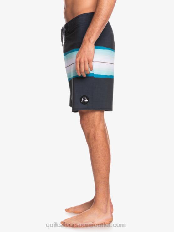 Quiksilver D6JJ1440 miehet musta surfsilkkihartsisävy 19 boardshortsit