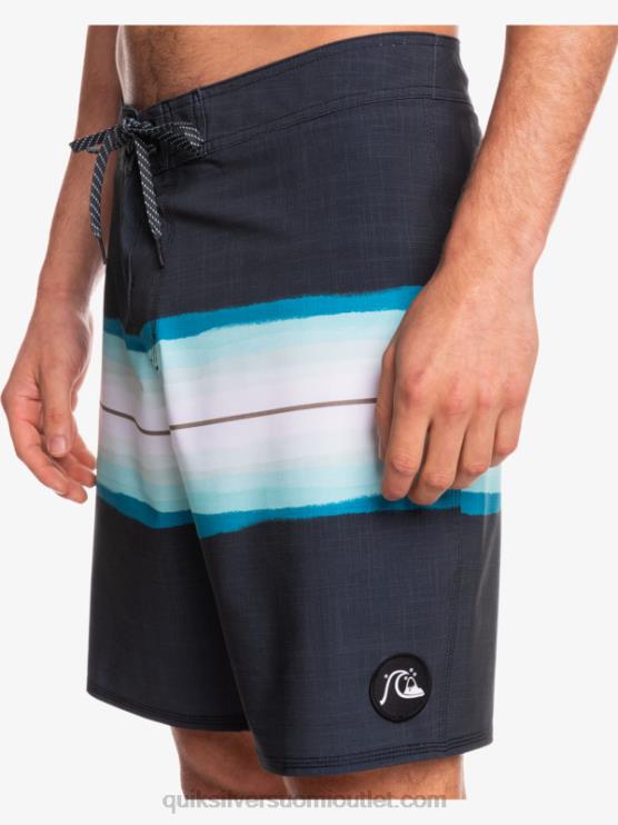 Quiksilver D6JJ1440 miehet musta surfsilkkihartsisävy 19 boardshortsit