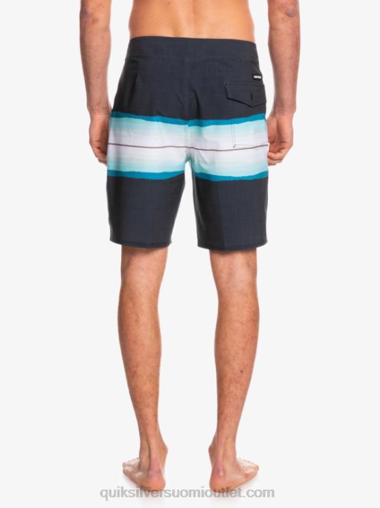 Quiksilver D6JJ1440 miehet musta surfsilkkihartsisävy 19 boardshortsit