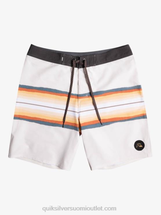 Quiksilver D6JJ1445 miehet antiikki valkoinen surfsilkkihartsisävy 19 boardshortsit