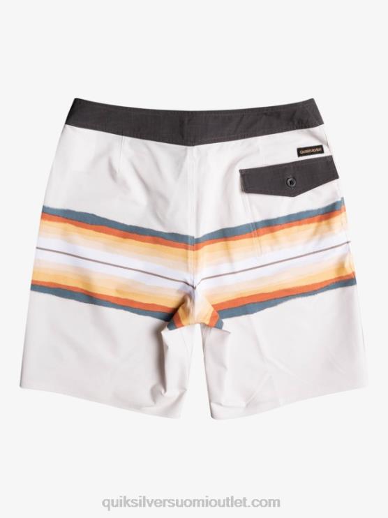 Quiksilver D6JJ1445 miehet antiikki valkoinen surfsilkkihartsisävy 19 boardshortsit