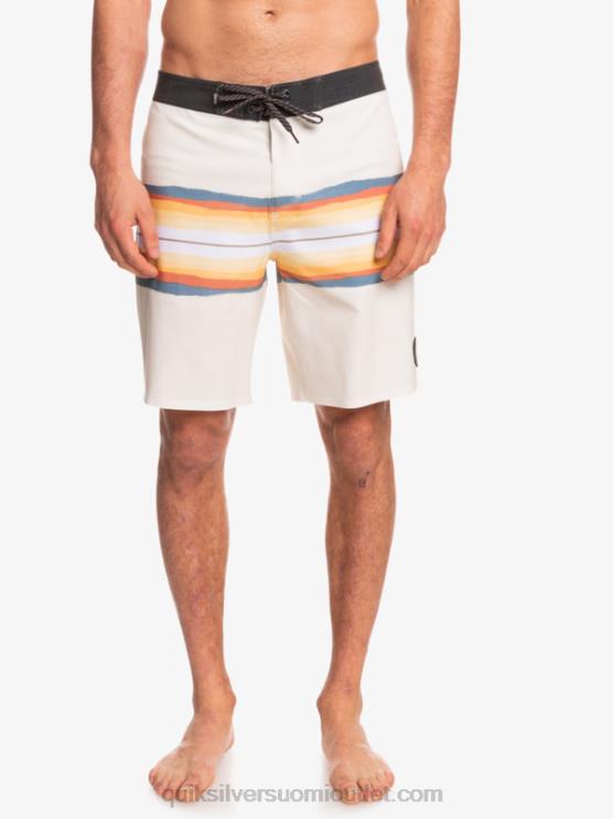 Quiksilver D6JJ1445 miehet antiikki valkoinen surfsilkkihartsisävy 19 boardshortsit