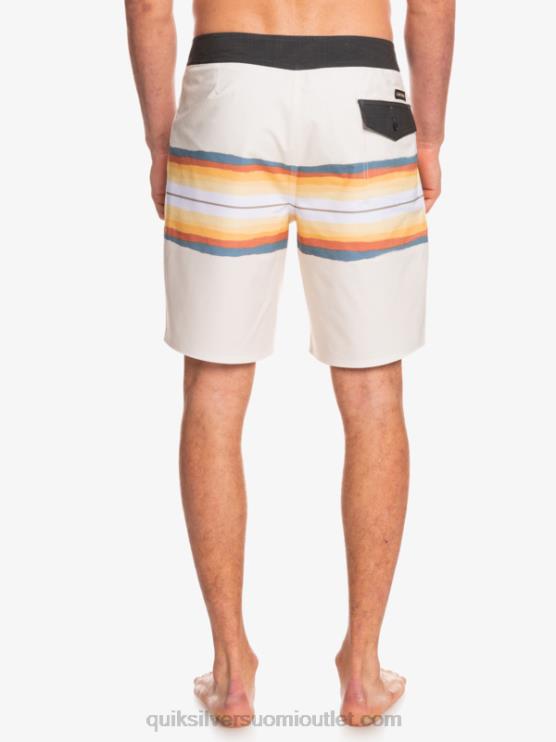 Quiksilver D6JJ1445 miehet antiikki valkoinen surfsilkkihartsisävy 19 boardshortsit