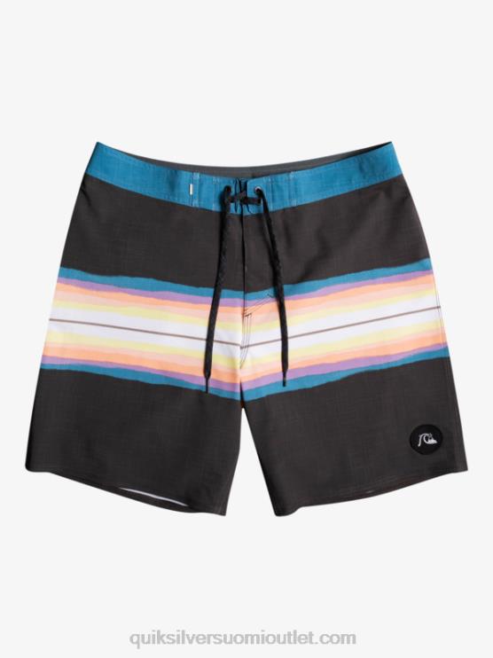 Quiksilver D6JJ1446 miehet asfaltti surfsilkkihartsisävy 19 boardshortsit
