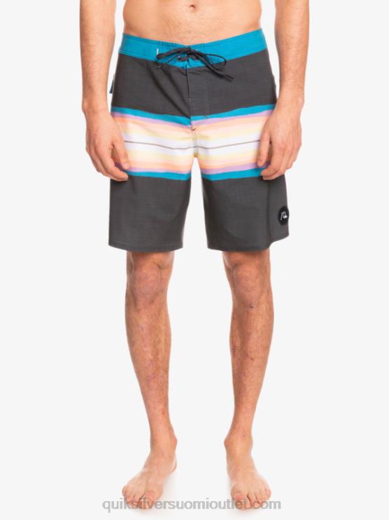 Quiksilver D6JJ1446 miehet asfaltti surfsilkkihartsisävy 19 boardshortsit