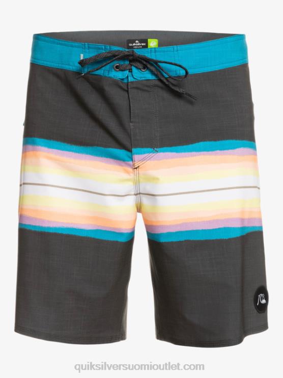 Quiksilver D6JJ1446 miehet asfaltti surfsilkkihartsisävy 19 boardshortsit