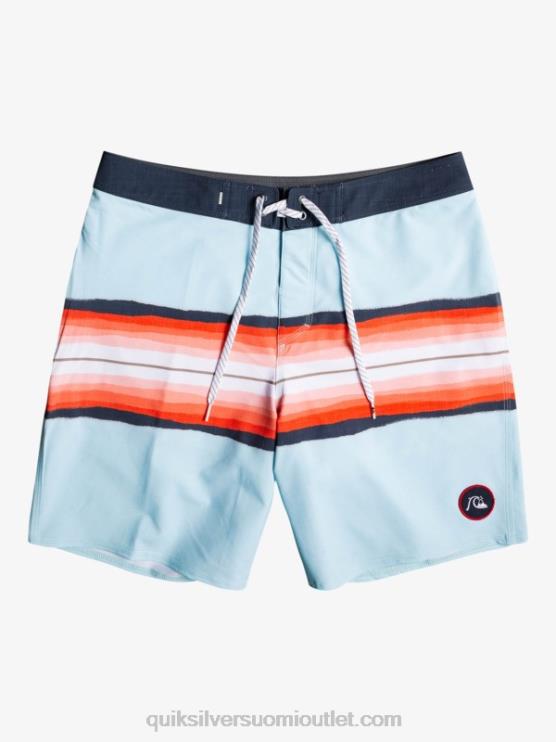 Quiksilver D6JJ1447 miehet sininen harmaa surfsilkkihartsisävy 19 boardshortsit