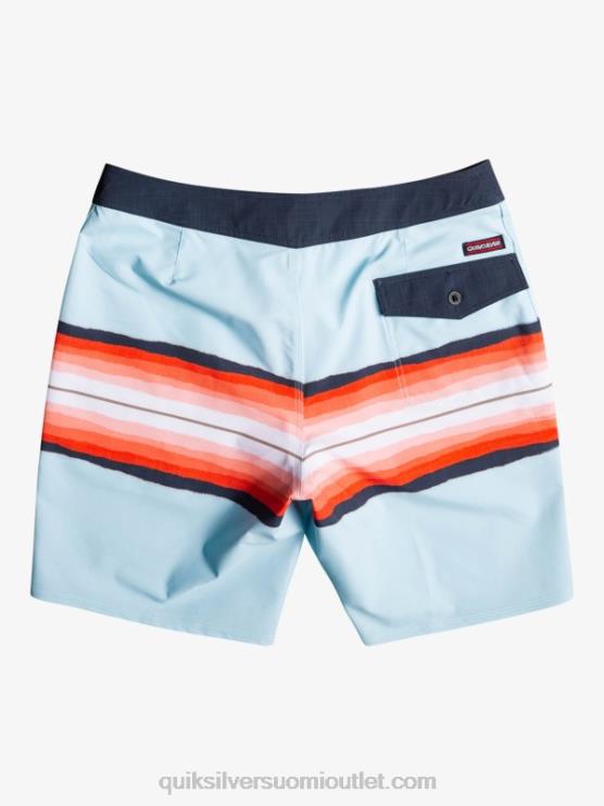 Quiksilver D6JJ1447 miehet sininen harmaa surfsilkkihartsisävy 19 boardshortsit