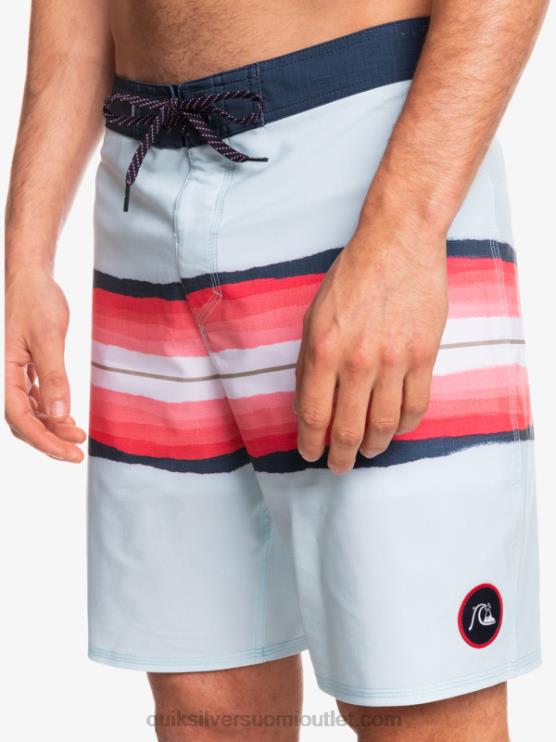 Quiksilver D6JJ1447 miehet sininen harmaa surfsilkkihartsisävy 19 boardshortsit