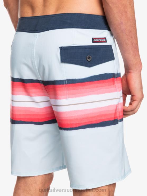 Quiksilver D6JJ1447 miehet sininen harmaa surfsilkkihartsisävy 19 boardshortsit