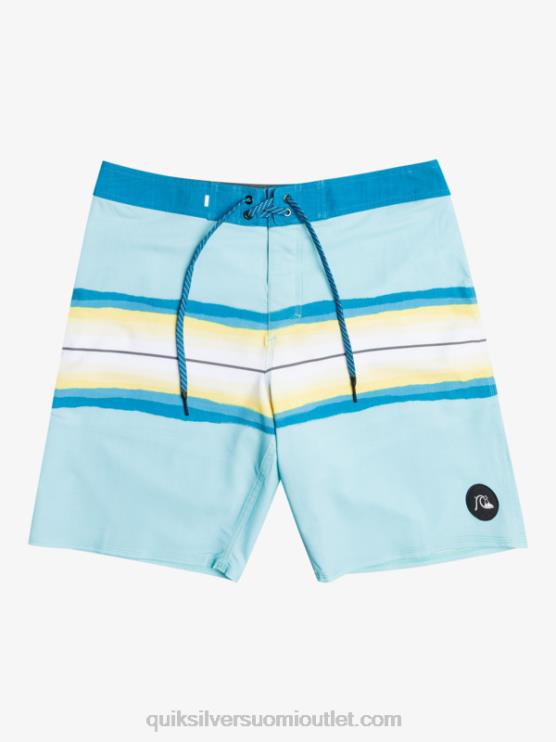 Quiksilver D6JJ1448 miehet enkelin sininen surfsilkkihartsisävy 19 boardshortsit