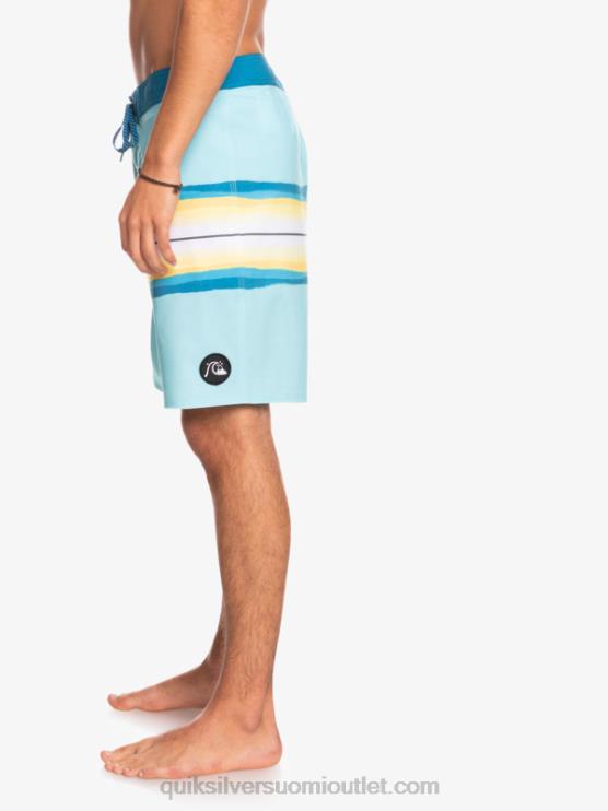 Quiksilver D6JJ1448 miehet enkelin sininen surfsilkkihartsisävy 19 boardshortsit