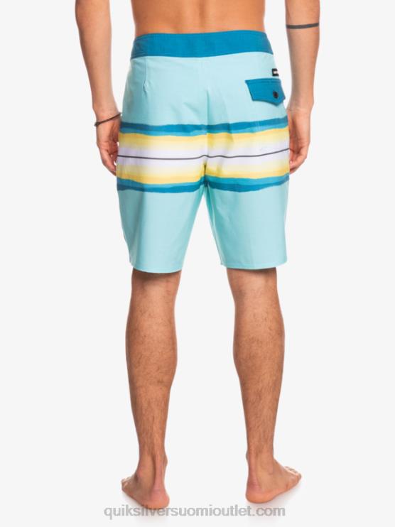 Quiksilver D6JJ1448 miehet enkelin sininen surfsilkkihartsisävy 19 boardshortsit