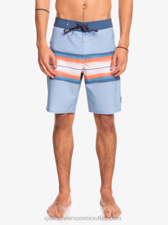 Quiksilver D6JJ1449 miehet haalistunut denim surfsilkkihartsisävy 19 boardshortsit