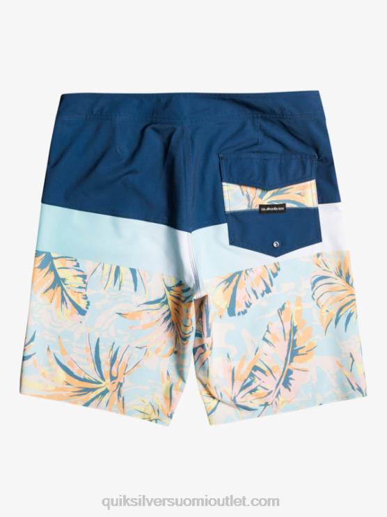Quiksilver D6JJ1450 miehet merkki sininen surfsilk panel 20 boardshortsit