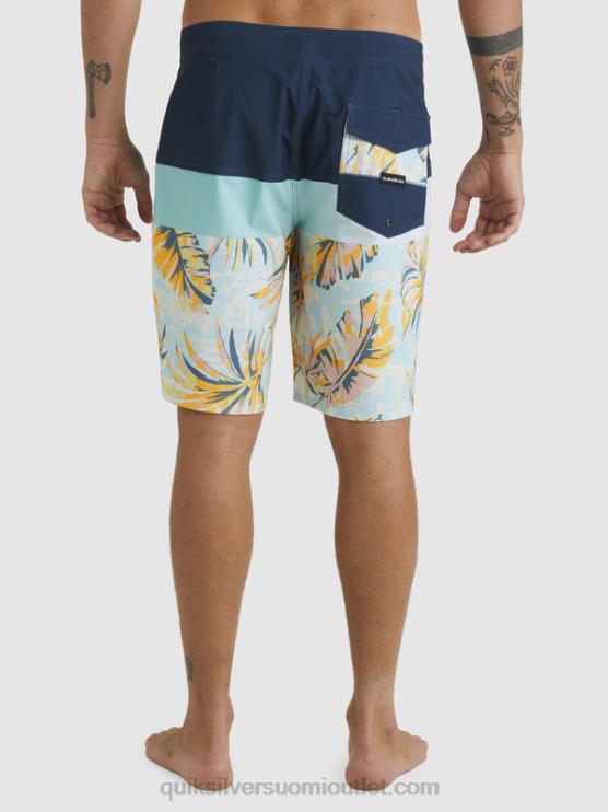 Quiksilver D6JJ1450 miehet merkki sininen surfsilk panel 20 boardshortsit
