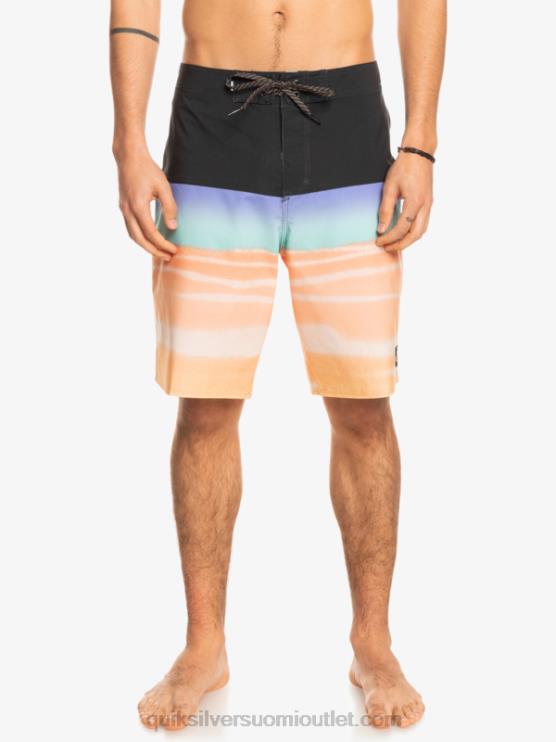 Quiksilver D6JJ1452 miehet cantaloupe surfsilk panel 20 boardshortsit
