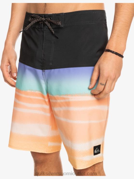 Quiksilver D6JJ1452 miehet cantaloupe surfsilk panel 20 boardshortsit