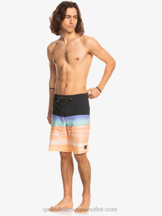 Quiksilver D6JJ1452 miehet cantaloupe surfsilk panel 20 boardshortsit
