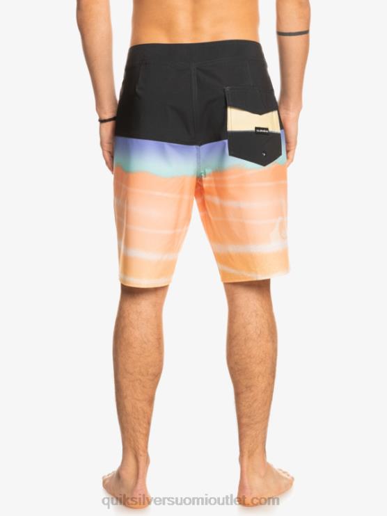 Quiksilver D6JJ1452 miehet cantaloupe surfsilk panel 20 boardshortsit