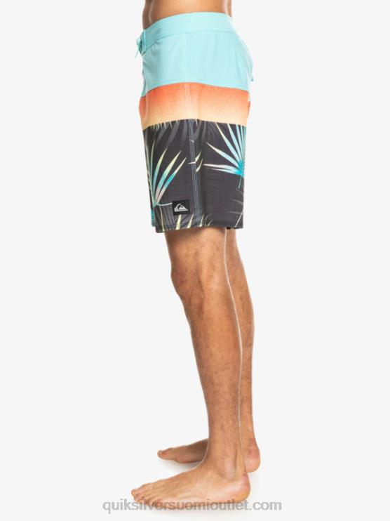 Quiksilver D6JJ1453 miehet asfaltti surfsilk panel 20 boardshortsit