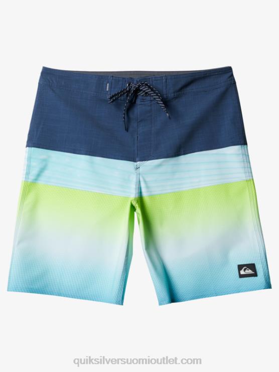 Quiksilver D6JJ1454 miehet laivasto bleiseri surfsilk panel 20 boardshortsit
