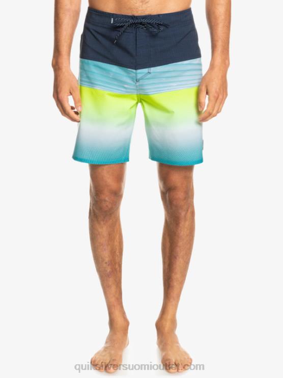 Quiksilver D6JJ1454 miehet laivasto bleiseri surfsilk panel 20 boardshortsit