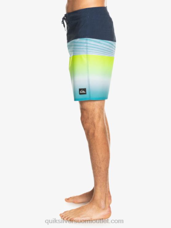 Quiksilver D6JJ1454 miehet laivasto bleiseri surfsilk panel 20 boardshortsit