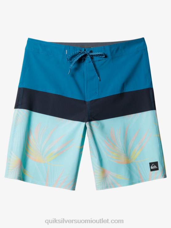 Quiksilver D6JJ1457 miehet satamakaupunki surfsilk panel 20 boardshortsit