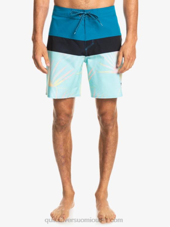 Quiksilver D6JJ1457 miehet satamakaupunki surfsilk panel 20 boardshortsit