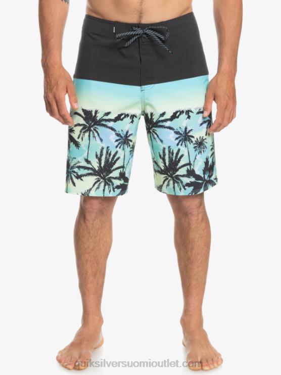 Quiksilver D6JJ1461 miehet asfaltti surfsilk panel 20 boardshortsit