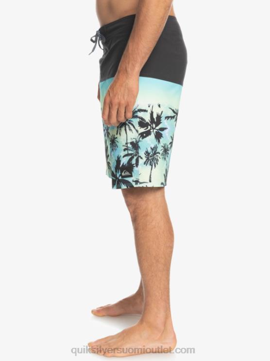 Quiksilver D6JJ1461 miehet asfaltti surfsilk panel 20 boardshortsit