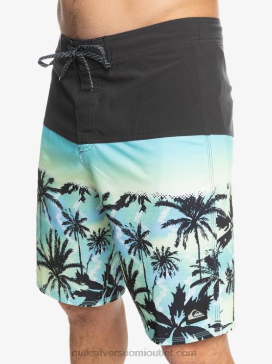 Quiksilver D6JJ1461 miehet asfaltti surfsilk panel 20 boardshortsit