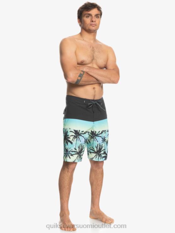 Quiksilver D6JJ1461 miehet asfaltti surfsilk panel 20 boardshortsit