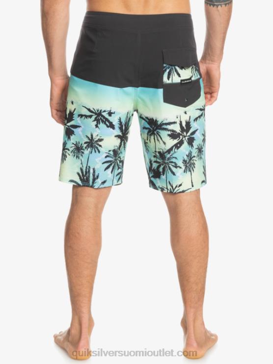 Quiksilver D6JJ1461 miehet asfaltti surfsilk panel 20 boardshortsit