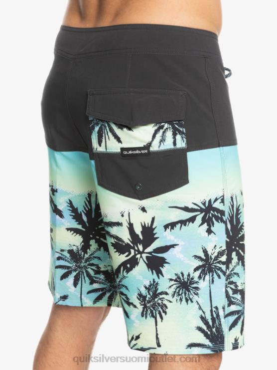 Quiksilver D6JJ1461 miehet asfaltti surfsilk panel 20 boardshortsit