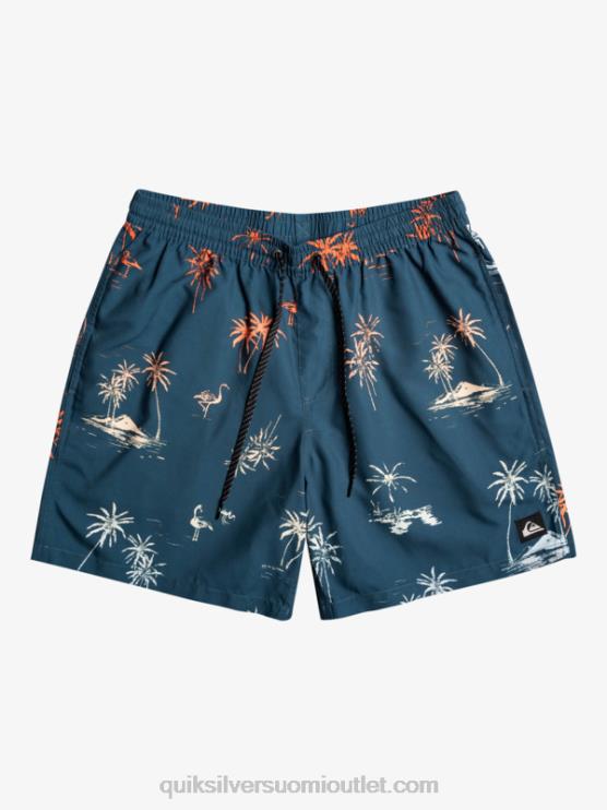 Quiksilver D6JJ1465 miehet majolican sininen päivittäinen sekoitus 17 lentopalloa