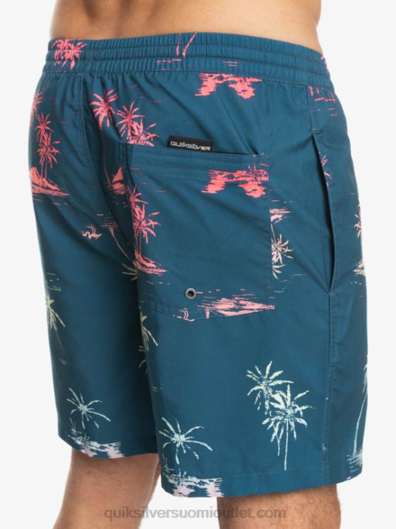 Quiksilver D6JJ1465 miehet majolican sininen päivittäinen sekoitus 17 lentopalloa