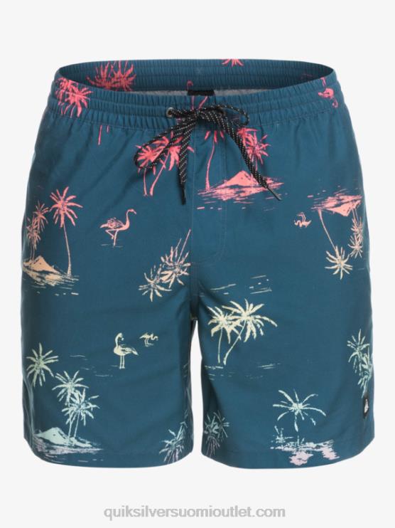 Quiksilver D6JJ1465 miehet majolican sininen päivittäinen sekoitus 17 lentopalloa