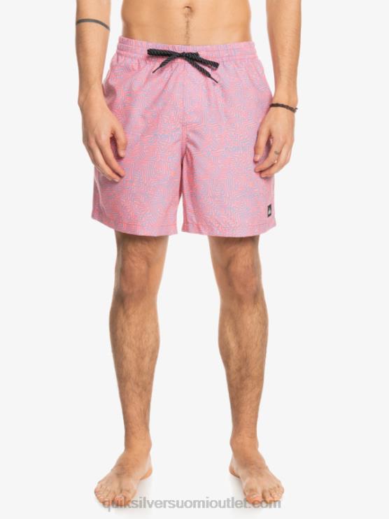 Quiksilver D6JJ1466 miehet persikkapiiska päivittäinen sekoitus 17 lentopalloa