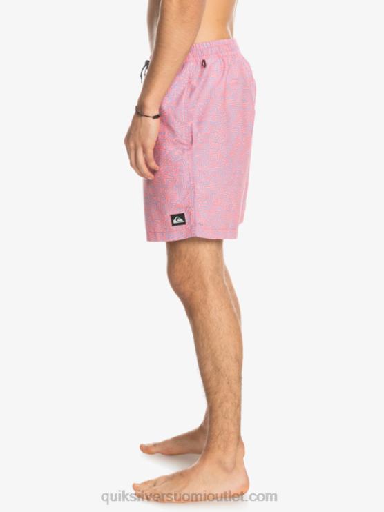 Quiksilver D6JJ1466 miehet persikkapiiska päivittäinen sekoitus 17 lentopalloa