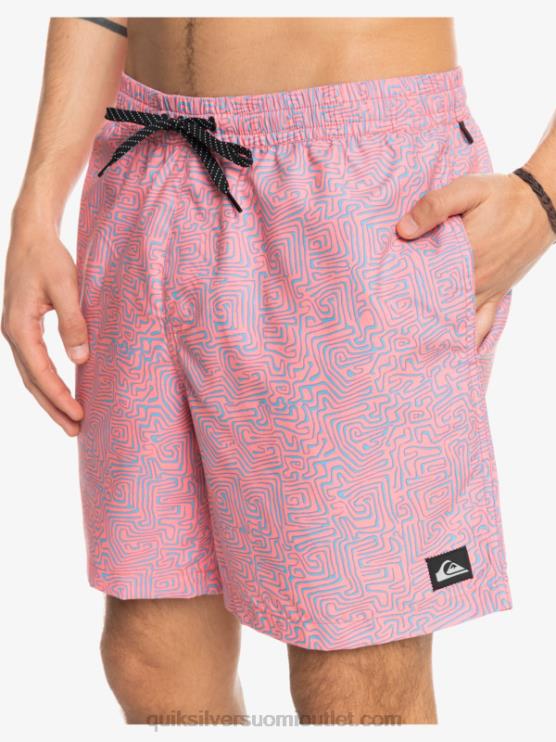 Quiksilver D6JJ1466 miehet persikkapiiska päivittäinen sekoitus 17 lentopalloa