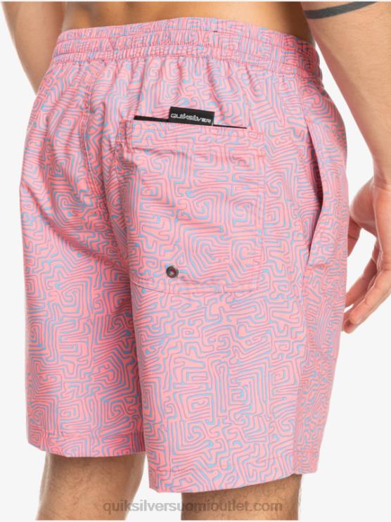 Quiksilver D6JJ1466 miehet persikkapiiska päivittäinen sekoitus 17 lentopalloa