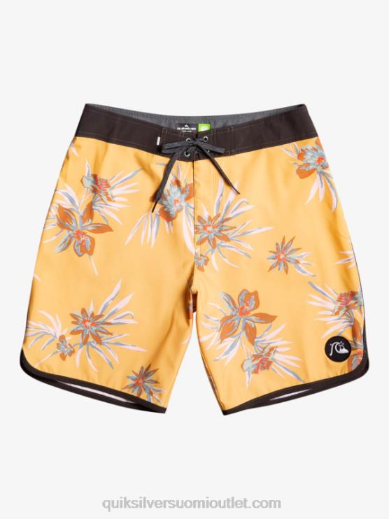 Quiksilver D6JJ1491 miehet okra surfsilk kampasimpukka 19 boardshortsit