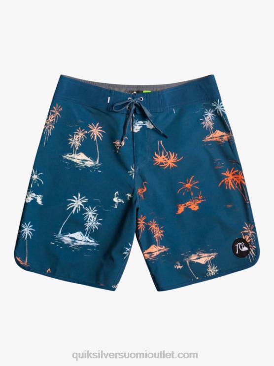 Quiksilver D6JJ1492 miehet majolican sininen surfsilk kampasimpukka 19 boardshortsit